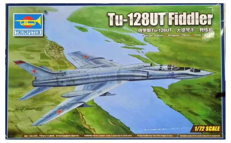 Trumpeter 1:72 - Tu-128UT Fiddler