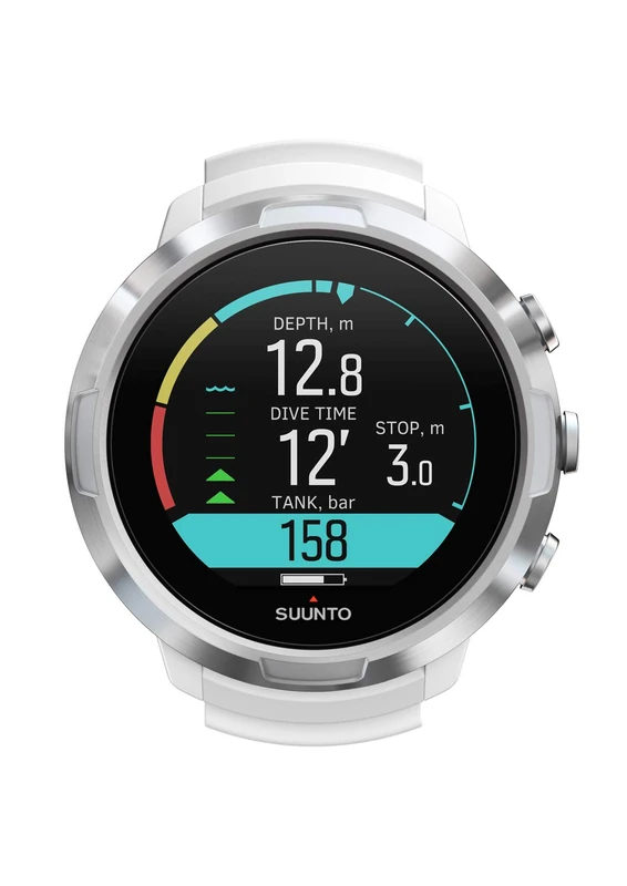 Suunto D5 Diving Computer, SS050181000, White, standard size