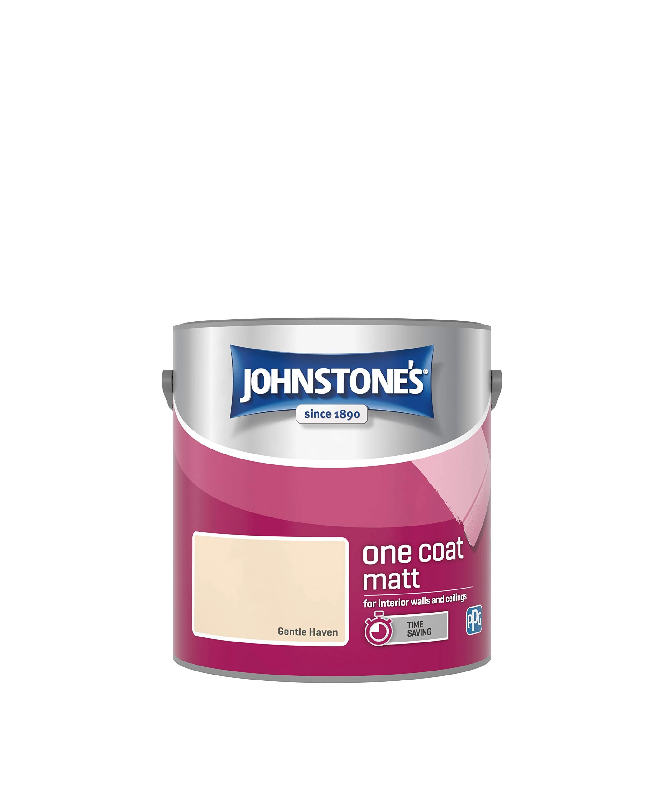 Johnstone's One Coat Matt Emulsion Paint - Gentle Haven 2.5L