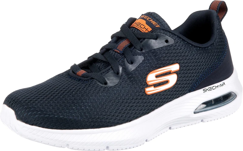 Skechers Men's Dyna-air Trainers, Blue Navy Mesh Trim Nvy, 9.5 UK