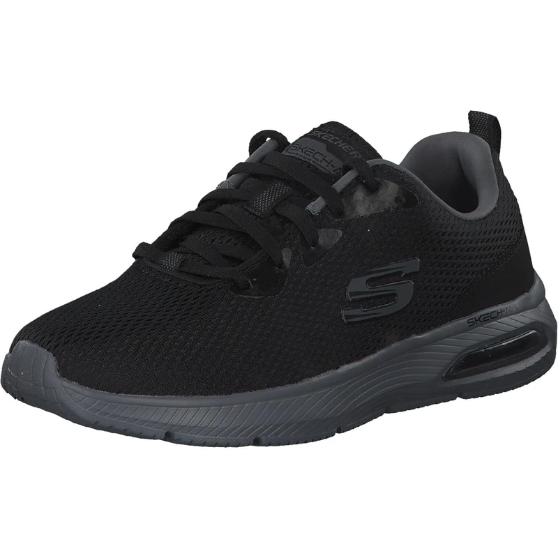 Skechers Men's Dyna-air Trainers, Black Black Mesh Charcoal Trim Bkcc, 10.5 UK