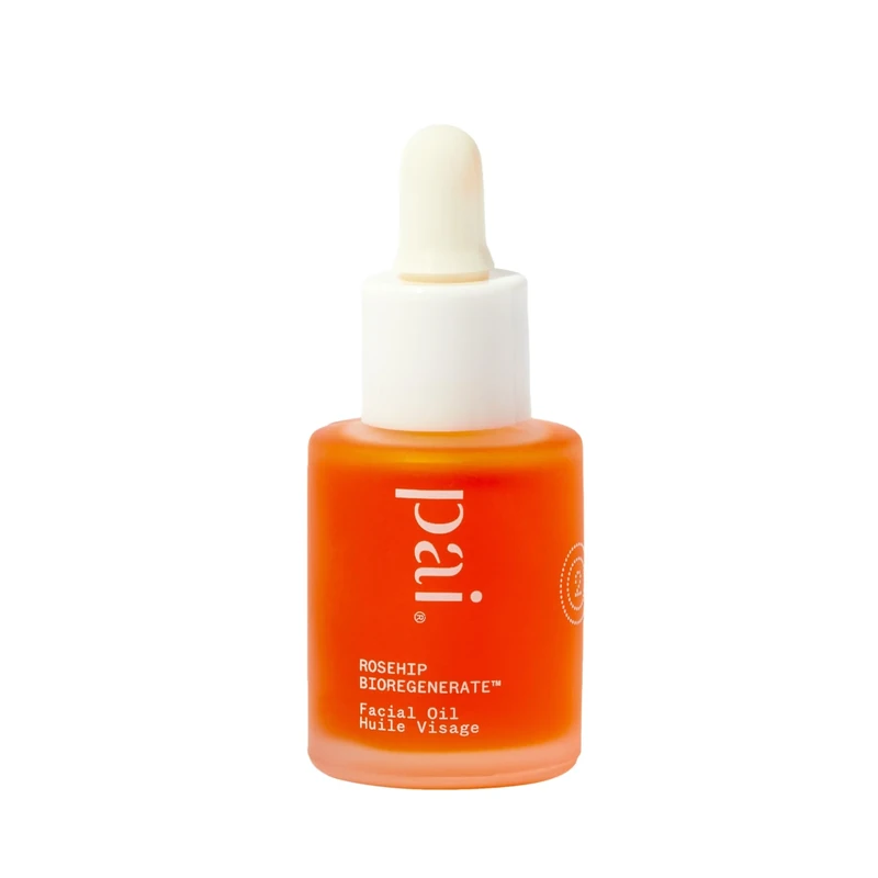 Pai Skincare Rosehip Bioregenerate Face Oil 10ml, for All Skin Types, Brightening Face Oil with Rosehip Oil for Face, Targets Dark Spots, Dehydration & Signs of Ageing, Vegan & Cruelty-Free