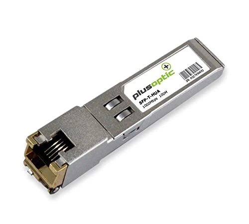Plusoptic SFP-T-HUA 1000Mbps Copper Network Transmitter Module (copper, 1000Mbps, SFP, 100m)