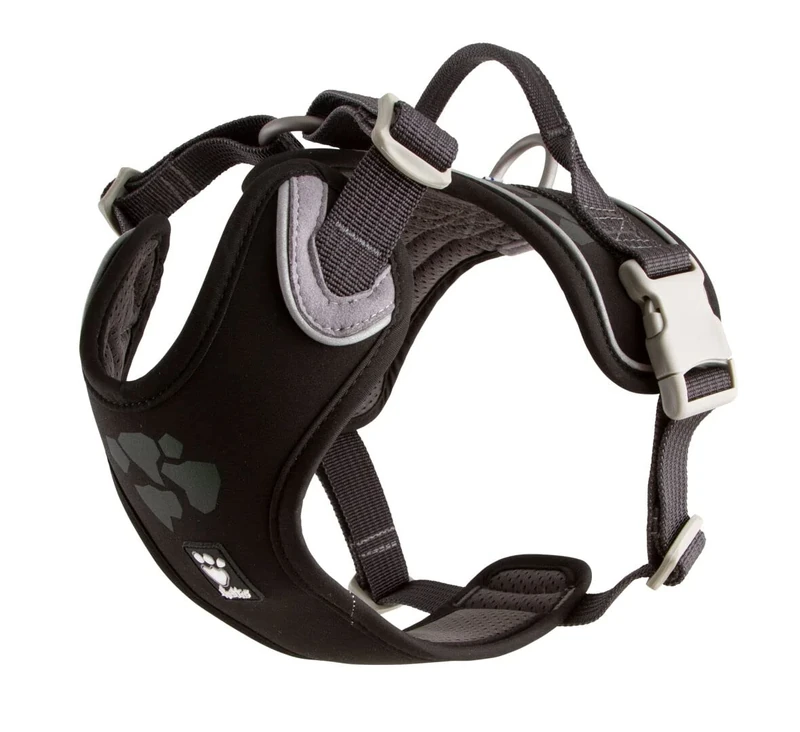 Hurtta - Weekend Warrior Harness - 60-80 cm - black - 1 piece