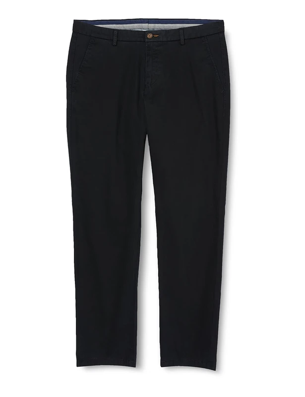 bugatti Men's Chino Trousers, Black, 42 W/30 L