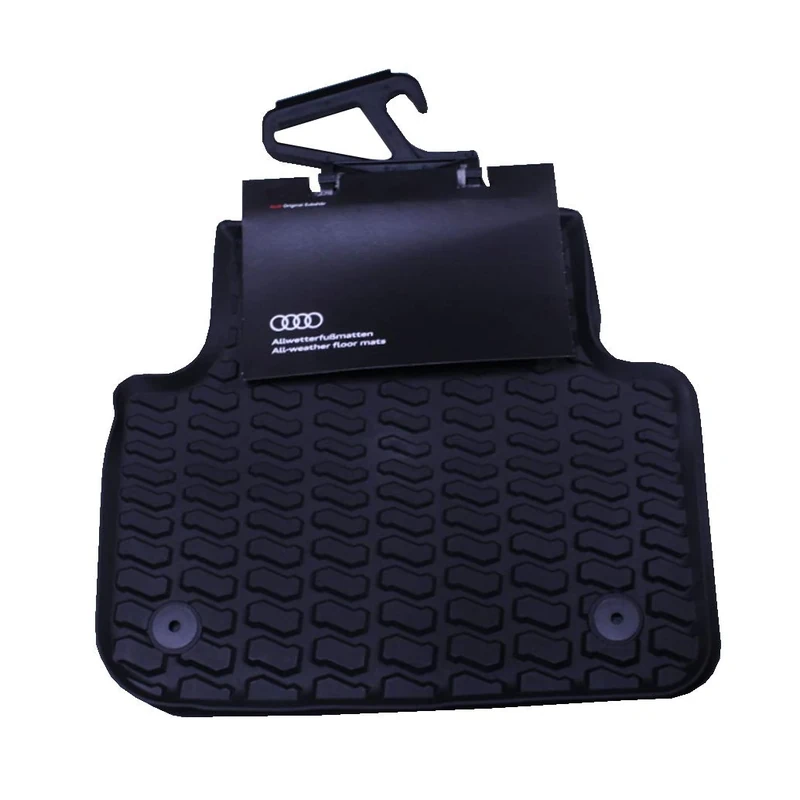 Audi 4M1061512041 all-weather floor mats, premium rubber floor mats, rear