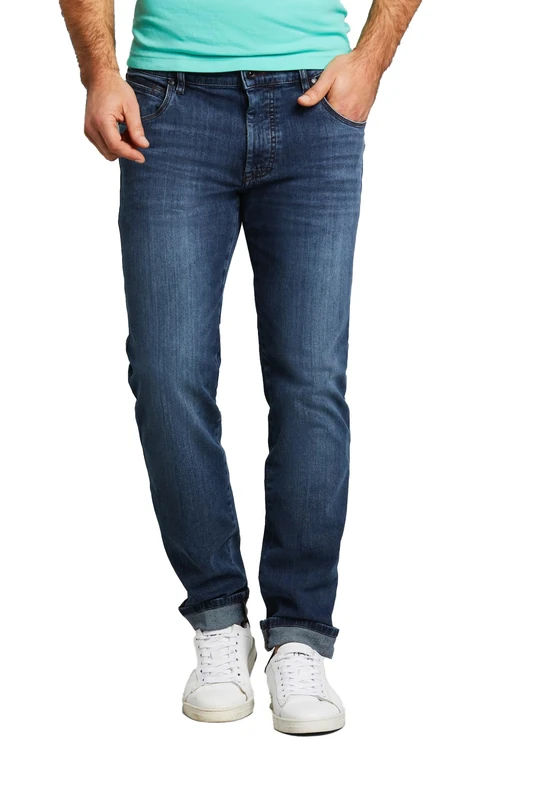 bugatti Men's Jeans, Dark Blue Raw, 31 W/36 L