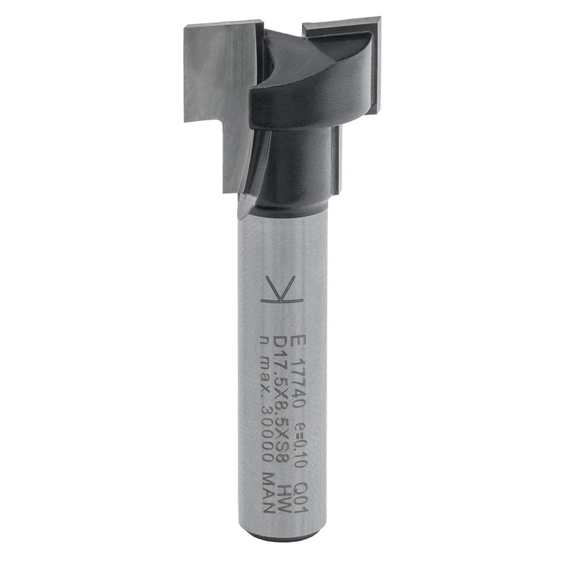 ENT 17740 T-Slot Router Bit - M10 mm Carbide, 17.5 mm Dia