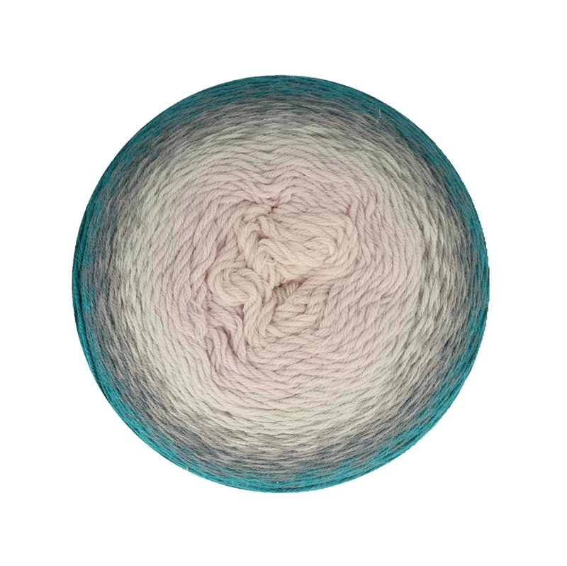 Scheepjes - Scheepjes Whirligig 204 Teal to Lavender Yarn Cake - 1 Piece