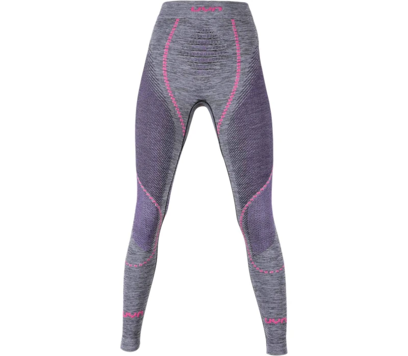 UYN U100024 AMBITYON UW LONG MELANGE Pants Women's Black Melange/Purple/Raspberry M
