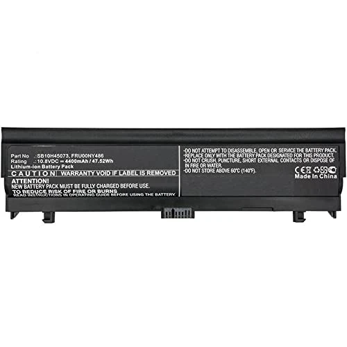 MicroBattery MBXLE-BA0186 Replacement Notebook Battery – Component for Laptop (Battery, Lenovo, Thinkpad L560/L570)