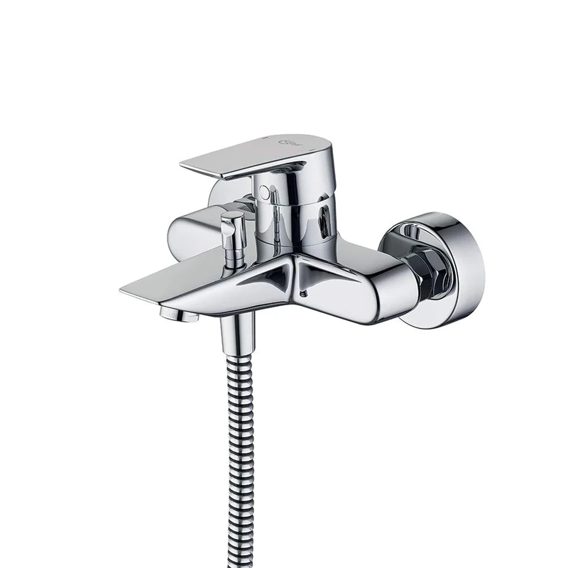 Ideal Standard Tesi Wall Mounted Bath Shower Mixer, Chrome