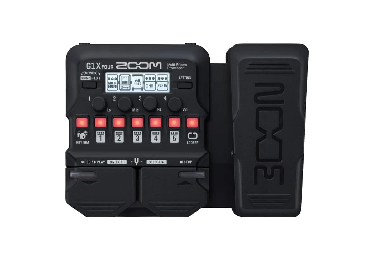 Zoom G1X Four pedal