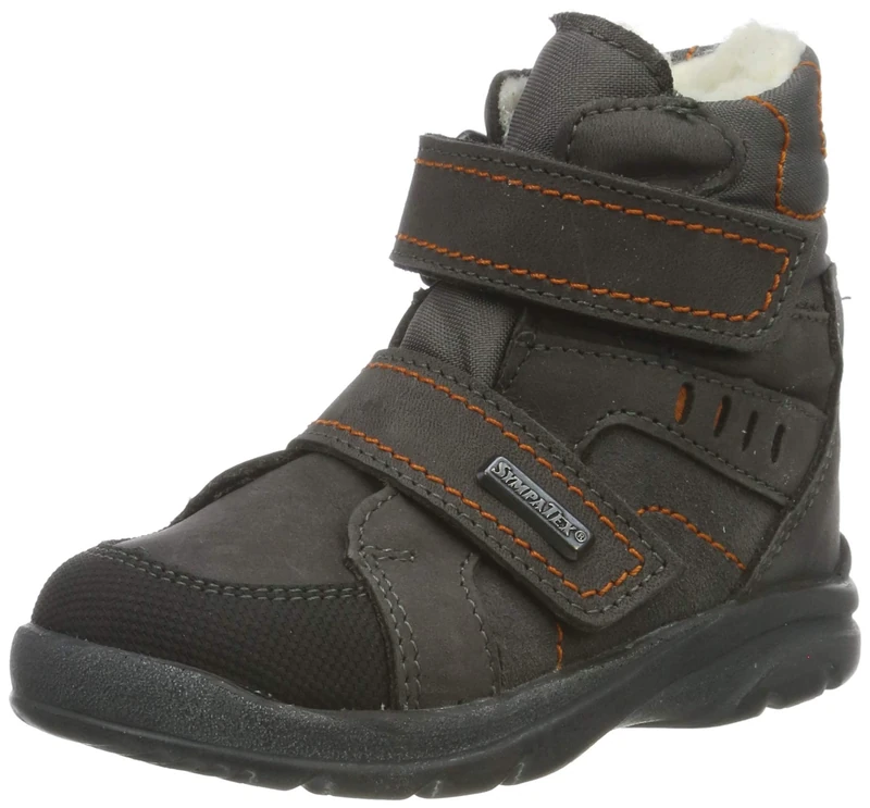 Däumling Boys Hynek Classic Boots, Grey (Denver Asphalt 86), 7 UK