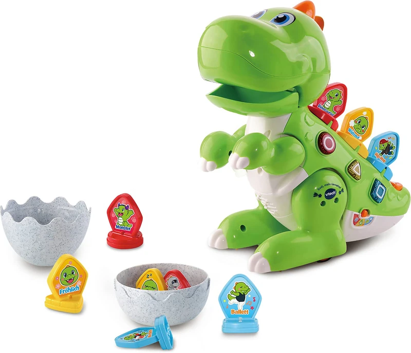Vtech Codi My Learning Dinosaur Baby Toy Green - Image 1