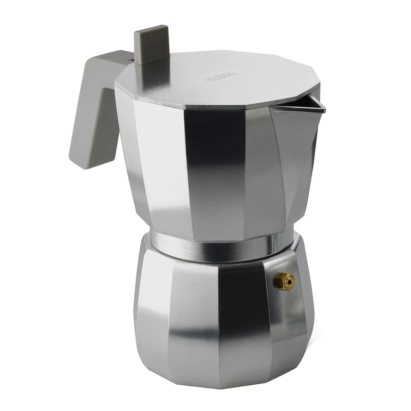 Alessi DC06/6 Espresso Coffee Maker, Aluminium 6 tazze - Image 1