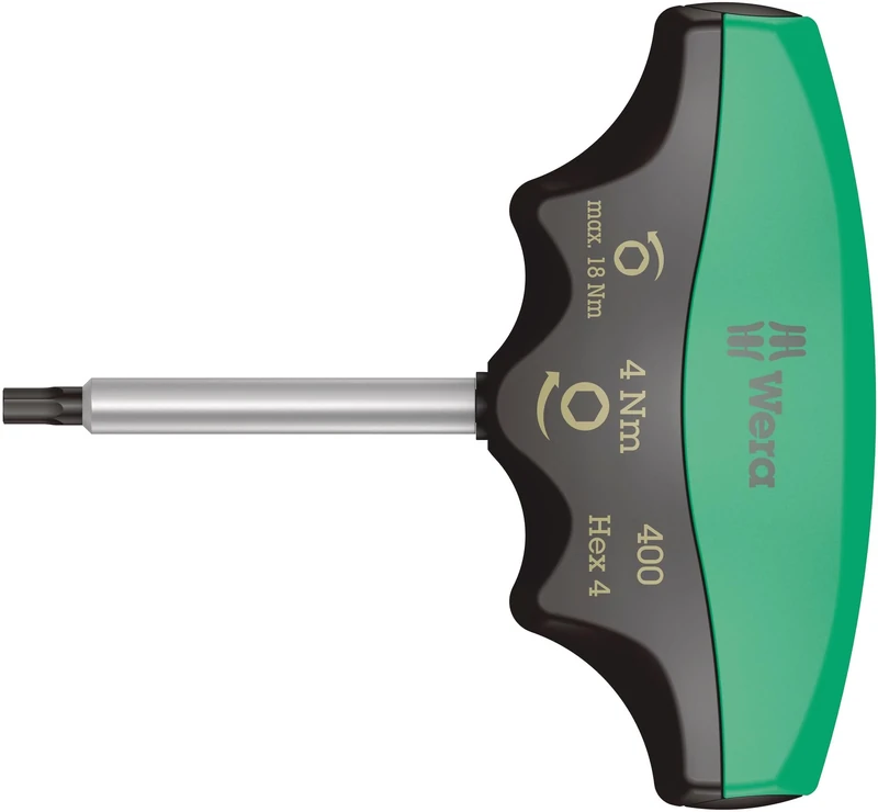 Wera 400 Hex-Plus pre-set torque indicator, Hex-Plus 4x60, 4Nm, 05005080001