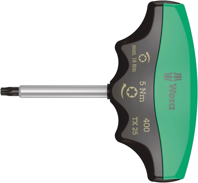 Wera 400 TORX® pre-set torque indicator, TX 25x60, 5Nm, 05005091001