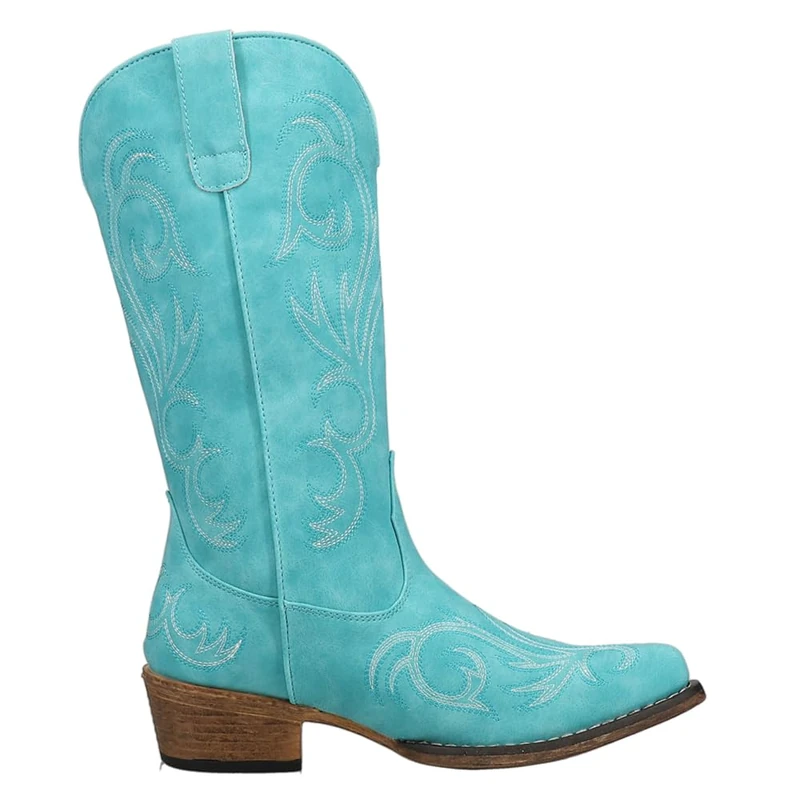 ROPER Women's Riley Fashion Boot, Blue, 9.5 M