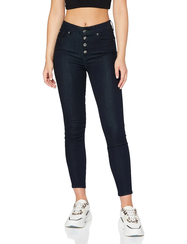 7 For All Mankind Women's Aubrey Skinny Jeans, Blue (Dark Blue Dk), 29W / 27L