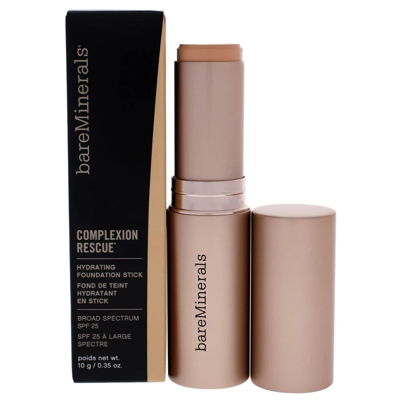 Complexion Rescue Hydrating Foundation Stick SPF 25-02 Vanilla by bareMinerals for Women - 0.35 oz Foundation, 10g
