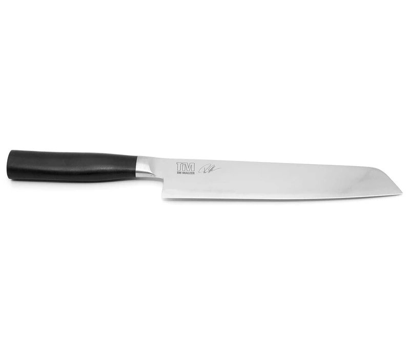 KAI Tim Mälzer Kamagata Japanese Hybrid Chef Knife 20.0 cm Blade Length - Stainless 4116 Steel Forged - 56 (±1) HRC - Polished POM Handle - Japanese Chef Knife - Made in Japan