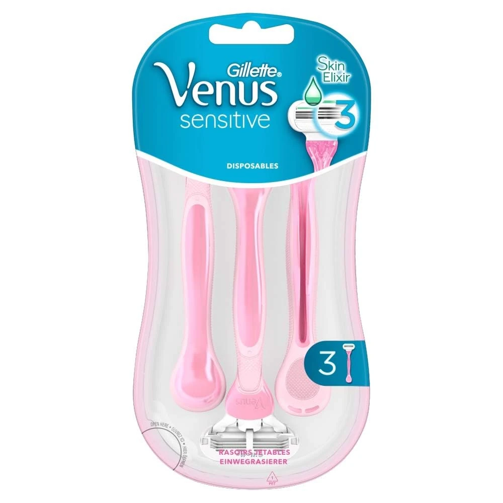 Venus Smooth Sensitive Razor Blades pink