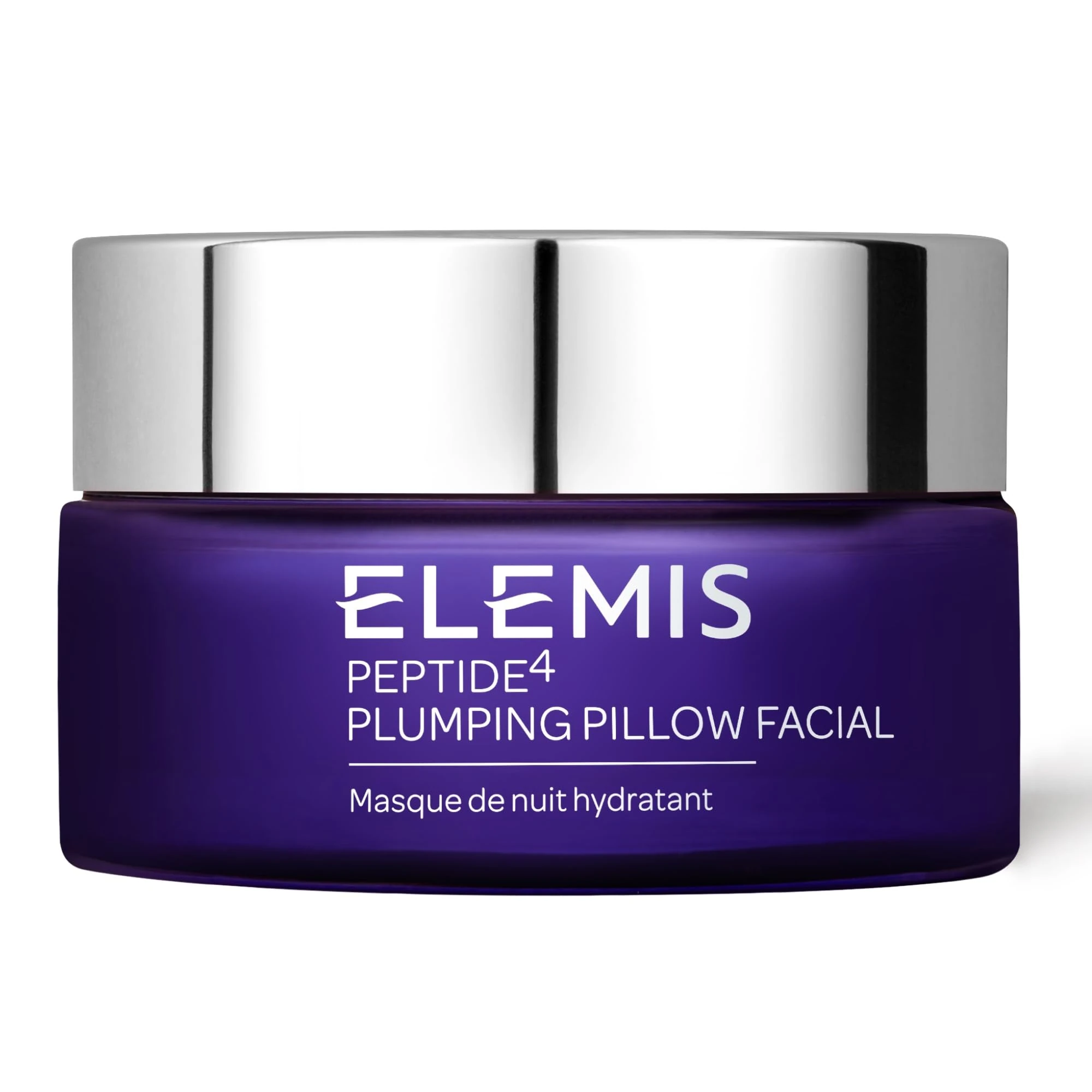 ELEMIS Peptide4 Plumping Pillow Facial, Cooling Gel Face Mask to Plump, Replenish and Rehydrate, Overnight Mask to Fight Tired, Dull Skin, Night Serum for a Radiant, Refreshed Complexion, 50ml