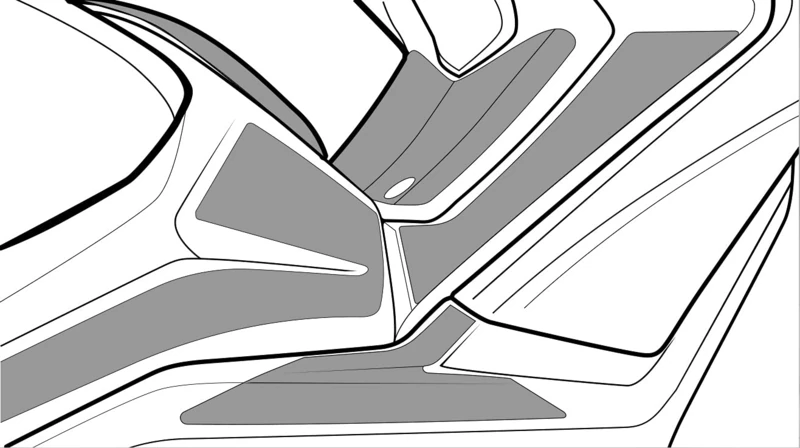 Puig Tankpad Scooter Scratch Saber