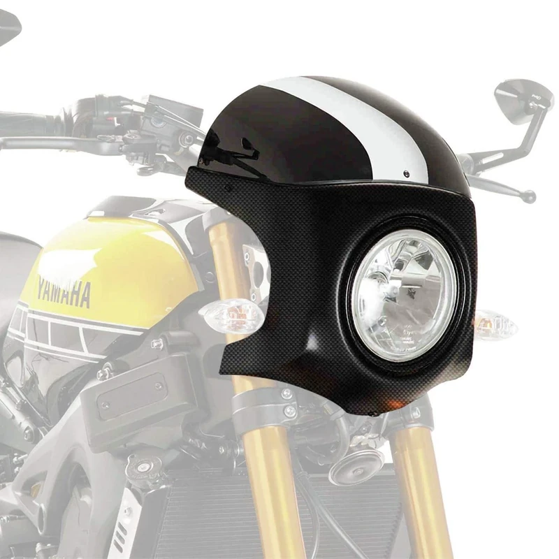 Puig Retro Semi Fairing Carbon Look 9516N