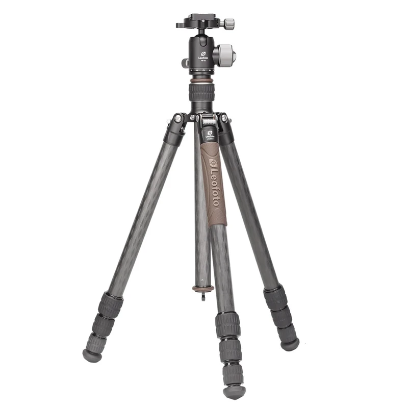 Leofoto - Urban - Carbon Tripod with Ball Head - Max. Height: 161 cm - Easy to Use - Ball Head rotates 360 degrees - LX-254CT + XB-32