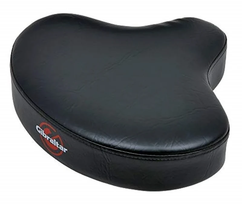 Gibraltar Drum Throne Seating S6608M, Saddle (Moto seat top) for Gibraltar 6608 throne