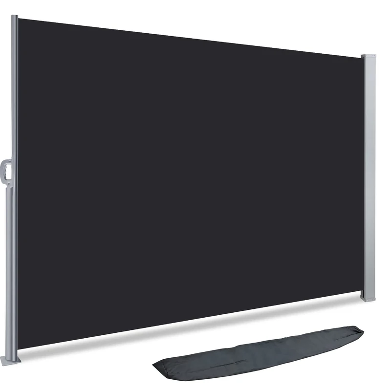 VOUNOT Side Awning Retractable Privacy Screen - 140 x 300 cm