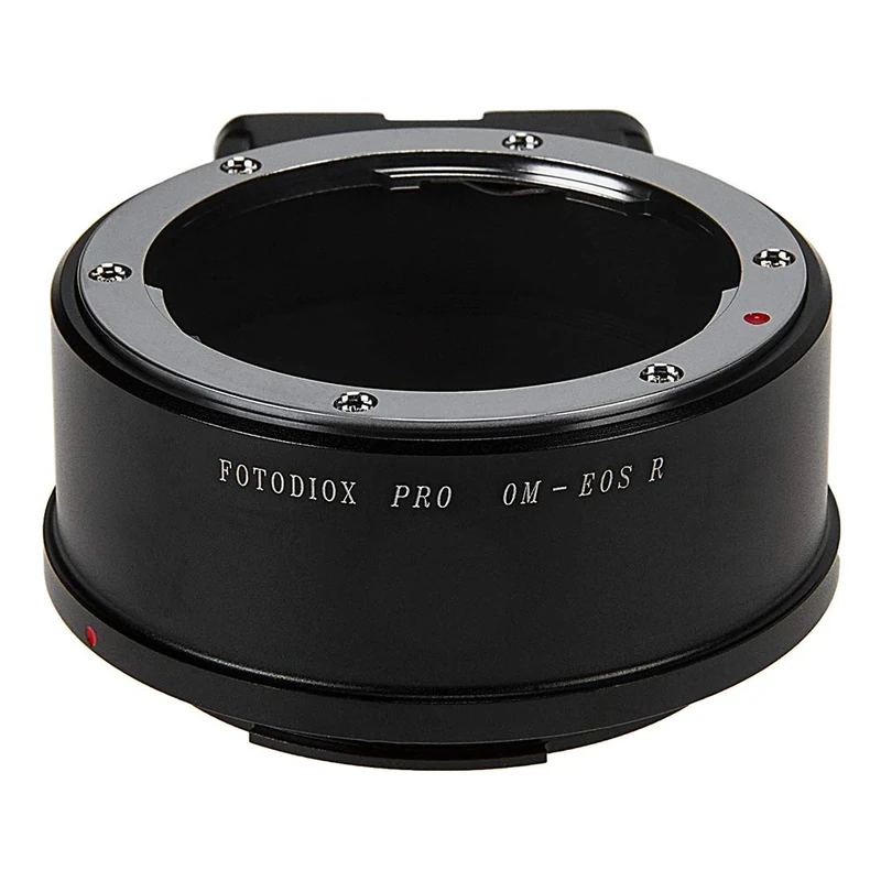 Fotodiox Pro Lens Mount Adapter Compatible with Olympus OM 35mm Film Lenses to Canon RF-Mount Cameras