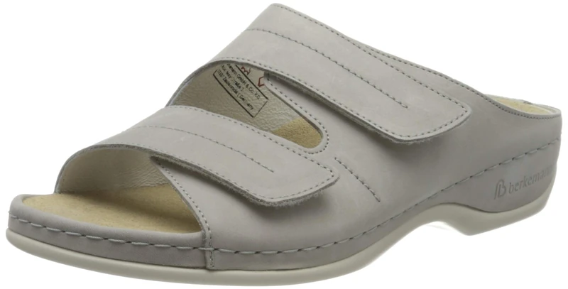Berkemann 1002 Women’s Mules, Grey (Grau 980), 5 UK