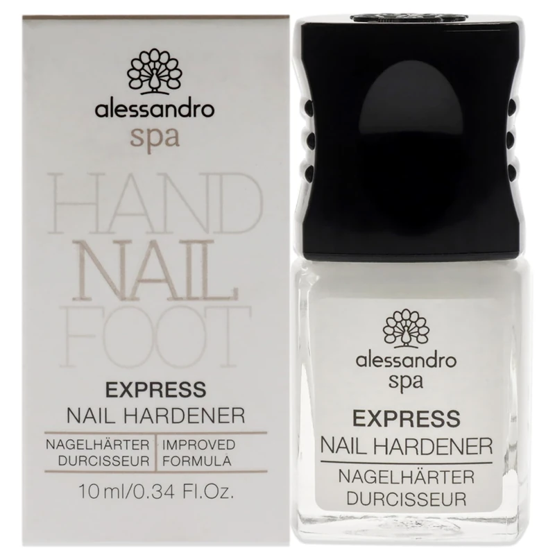 alessandro Spa Express Nail Hardener Strengthens Brittle Nails 10 ml - Image 1