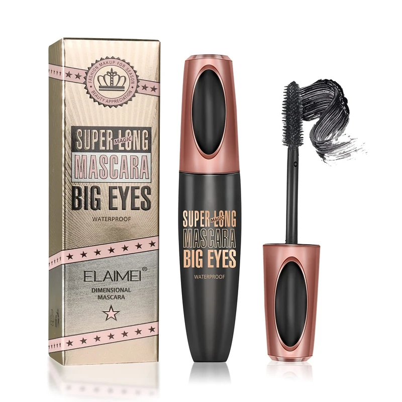 Jane Choi 4D Silk Fiber Mascara - Extra Long Thick Waterproof Lash
