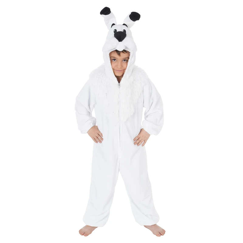 Chaks C4478128 Combinaison Idefix Jumpsuit, Cartoon, White, 128 - Image 1