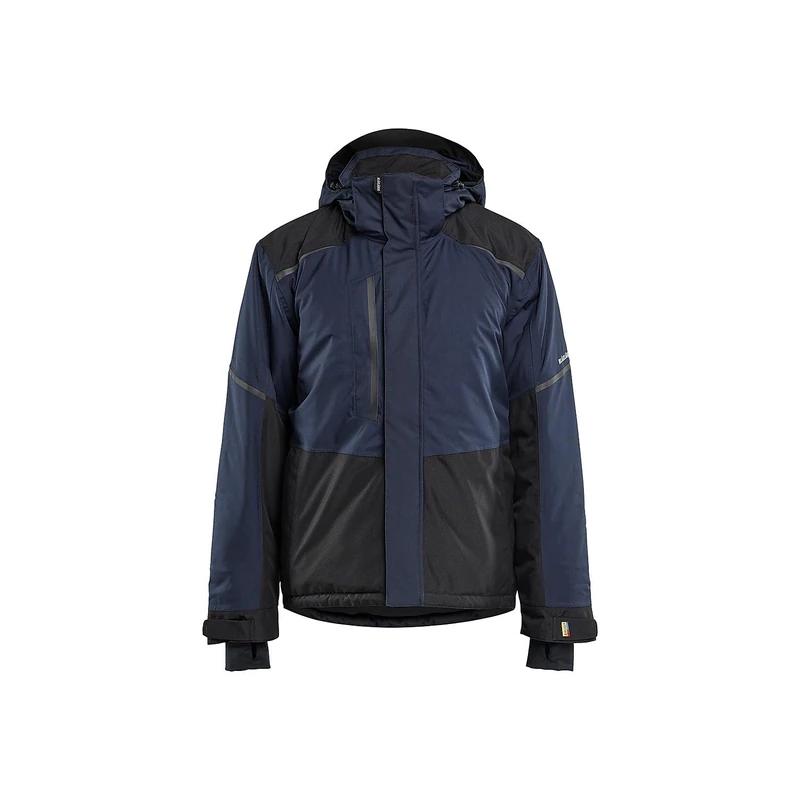 Blaklader 488119878699XXXL Winter Jacket - Dark Navy/Black, Size XXXL