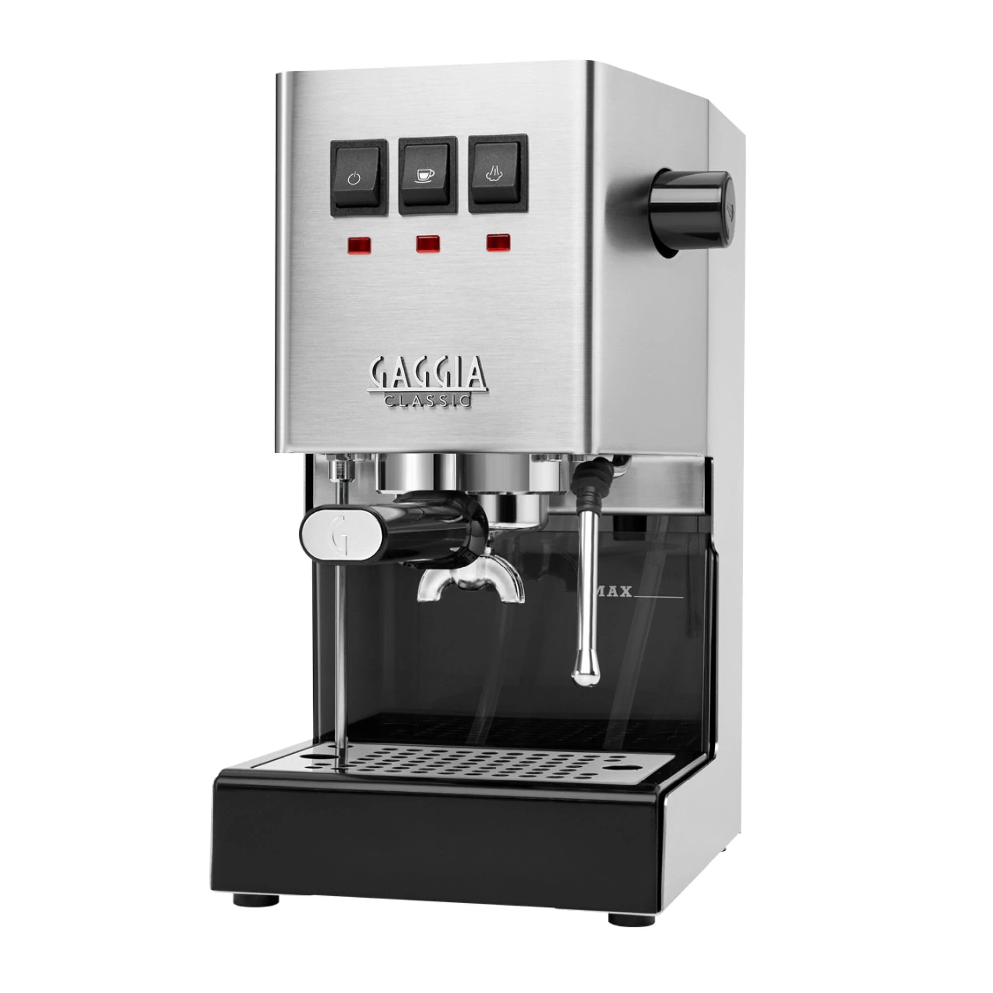 Gaggia Classic Evo Pro Manual Espresso Coffee Machine, Stainless Steel