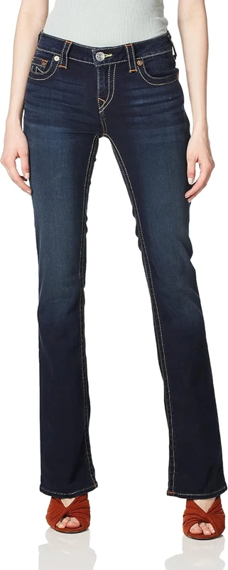 True Religion Women's Becca Bootcut OM CORE, Indigo Upgrade 26