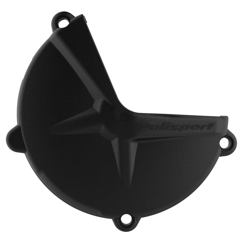 Polisport 8467300001 Shock Resistant Polyamide Clutch Crankcase Protector Compatible with GAS GAS Motorcycles, Rieju in Black