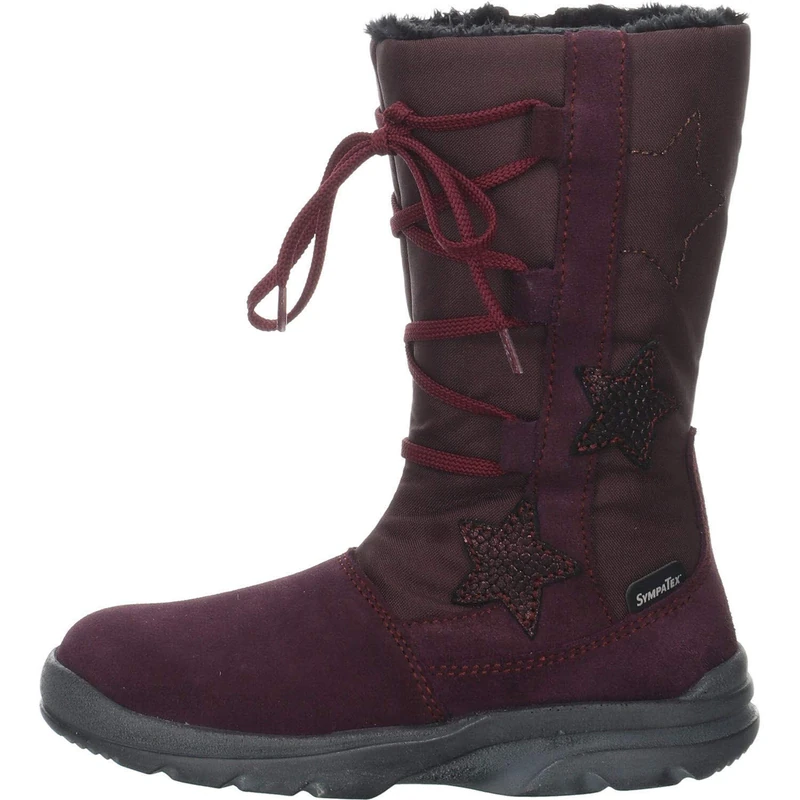 Däumling Girls Wally Snow Boots, Purple (Turino Aubergine 19), 10 UK