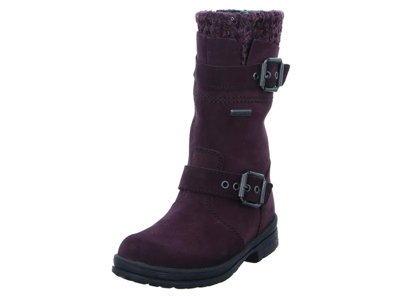 Däumling Girls Alia Snow Boots, Purple (Turino Aubergine 19), 9.5 UK