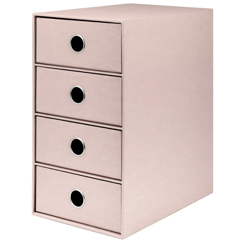 Rössler Papier 1524452584 - S.O.H.O. 4-ladebak voor DIN A5, met grijpgat, poeder, 250 x 175 x 320 mm, 1 stuk