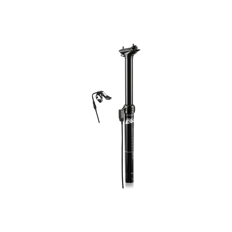 XLC All MTN Telescopic Seatpost with Remote Control SP-T12 Unisex-Adults, Black, 449 mm