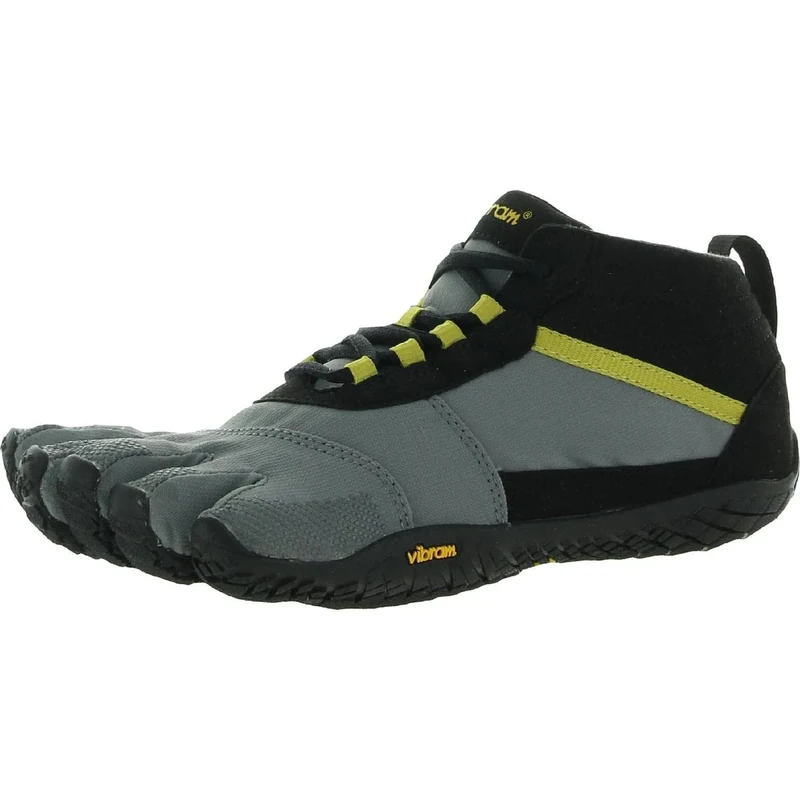 Vibram 19M7402 Men’s Sneaker, Black/Gray/Citronelle, 8 UK