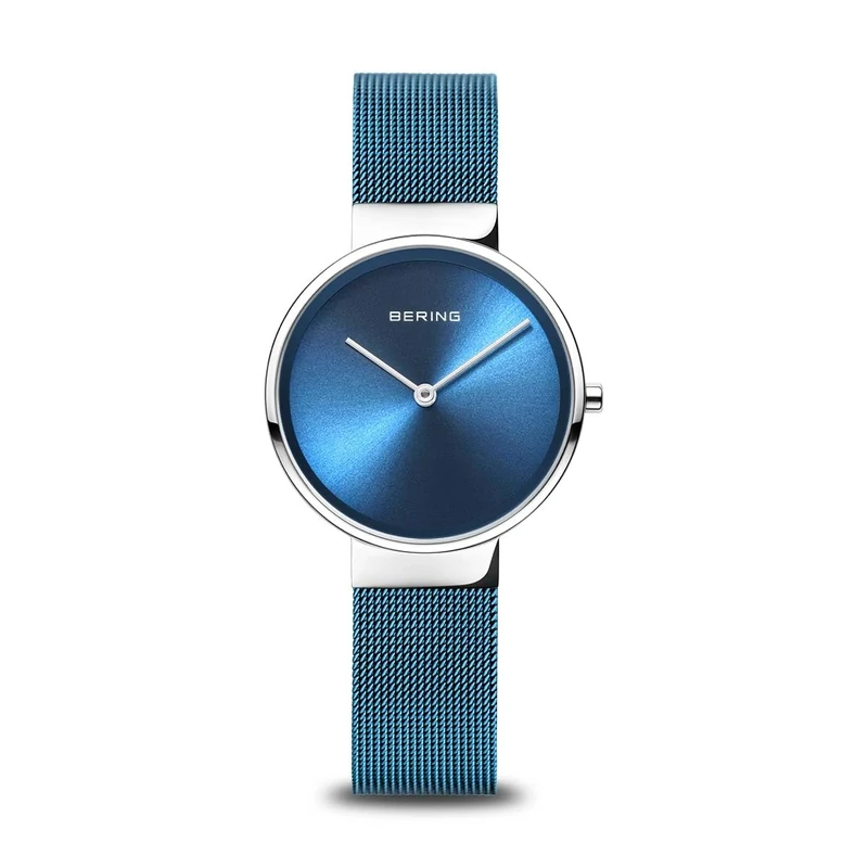 BERING Women Analog Quartz Classic Collection Watch with stainless steel Strap and Sapphire Crystal 14531-308