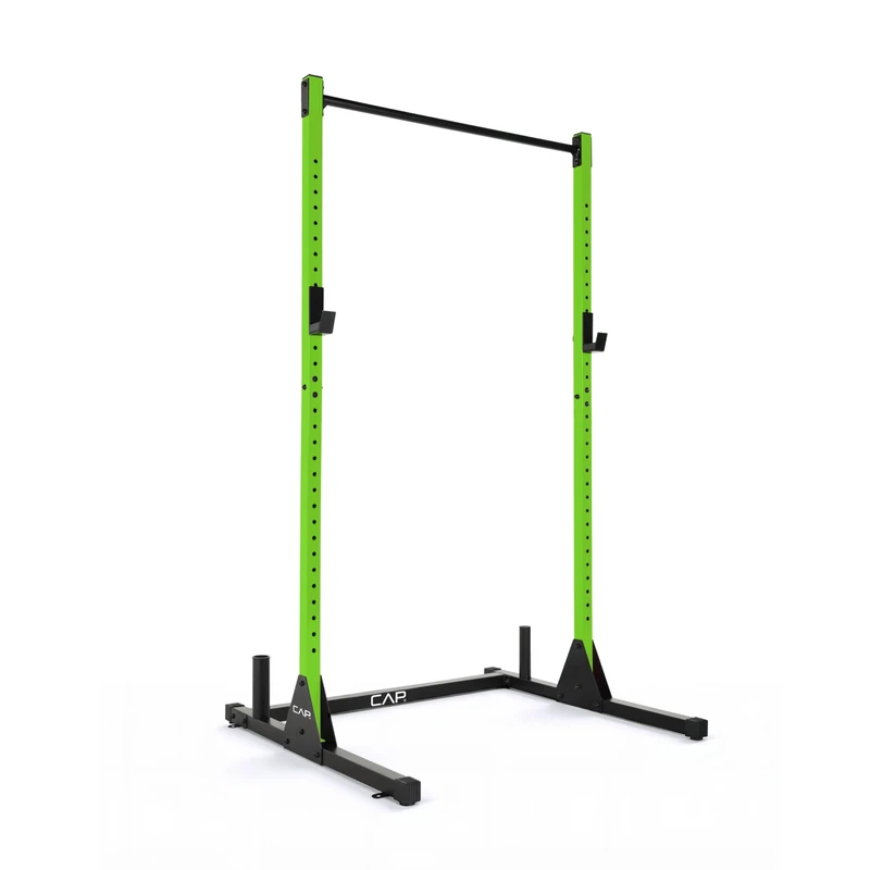 CAP Barbell Classic Olympic Weightlfiting Power Rack Exercise Squat Stand - Green