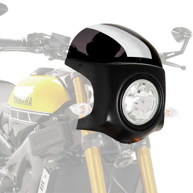 Puig Retro Semi Fairing Carbon Look 9516F